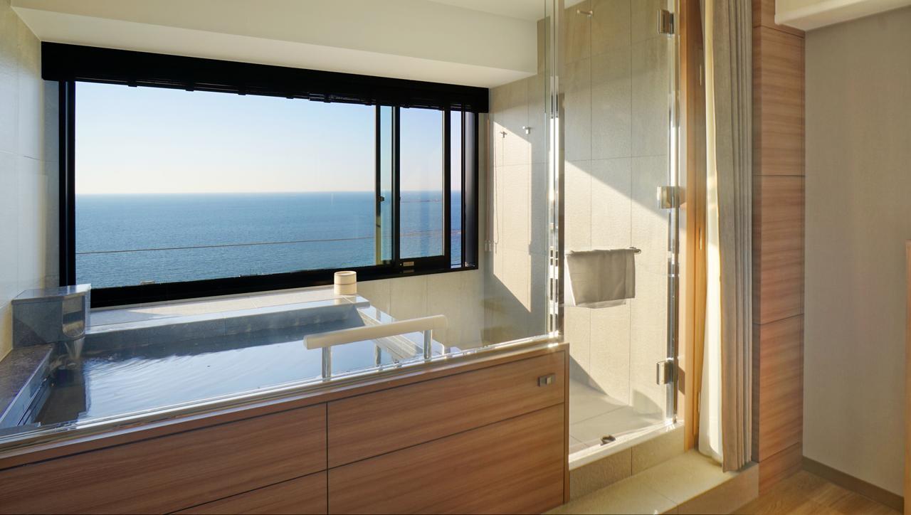 นันกิ-ชิระฮะมะ แมริออท โฮเต็ล Hotel ชิราฮามะ ภายนอก รูปภาพ A shower with a sliding door